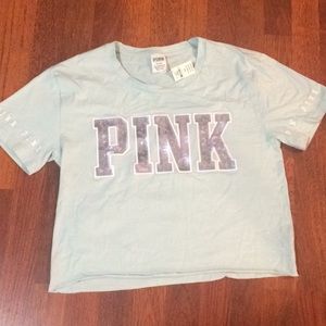 Victoria's Secret PINK Bling Crop Top